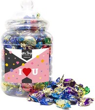 I Love You Valentinstag Geschenk verpackte Toffees & Eclairs Neuheit süße Wanne 1000g