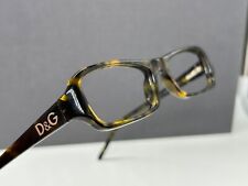 Dolce Gabbana Brille Herren Damen Braun Havanna Eckig schmal 1111 NP:249€
