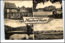 NEUDORF Harz DDR Mehrbild-AK