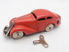 Schuco Patent 1001  Limousine - funktionsfähig  /   U.S. Zone   Blech Wendeauto