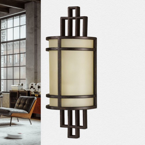 Wandlampe shoji creme bronze - wandlampe,