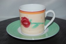 Espressotasse 2tlg. Dessina Blume rot Tulpe Rose Winterling