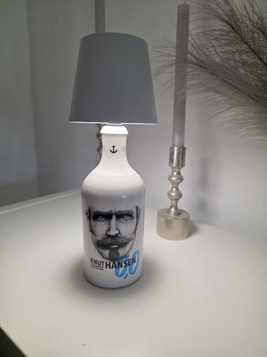 Flaschenlampe led mit knut - led,