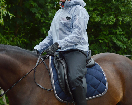 Regenjacke transparent