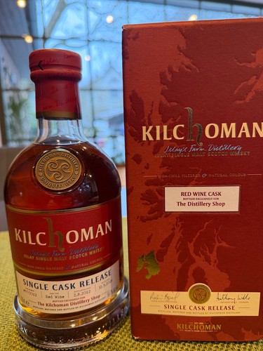 Kilchoman 2012 red wine - kilchoman, single