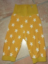 Hose senf gelb mit Sternen Gr