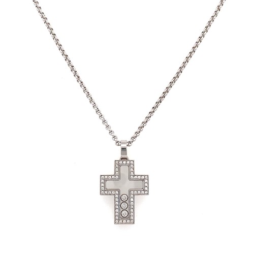 Kette mit anhänger kreuz - kette,
