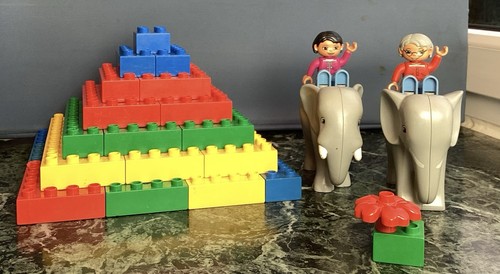 Lego duplo zoo safari - lego, elefant