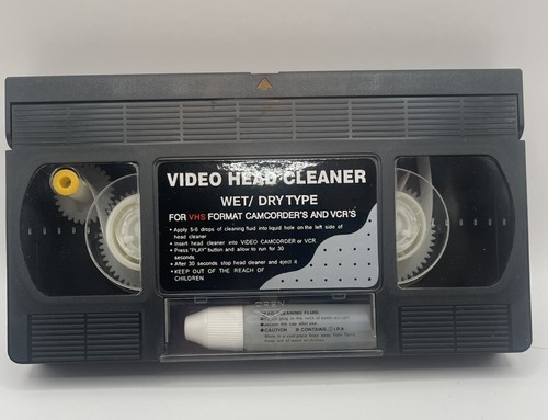 Nos vhs head cleaner - head,
