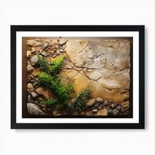 Terrarium Kunstdruck gerahmt