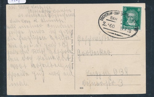 7729 bahnpost ovalstempel - bahnpost,