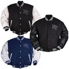 Baseballjacke mit patch - baseballjacke,