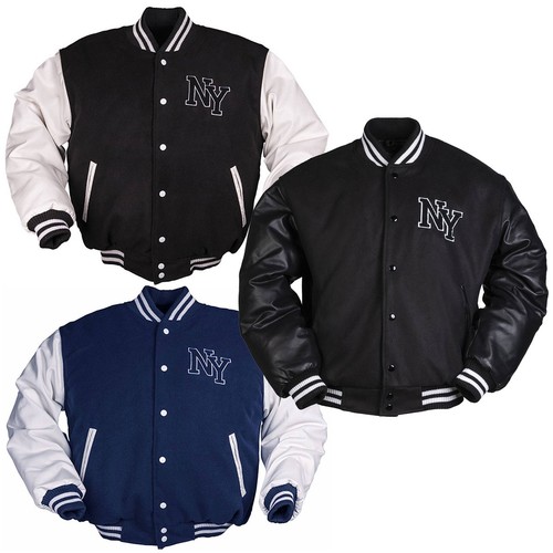 Baseballjacke mit patch - baseballjacke,