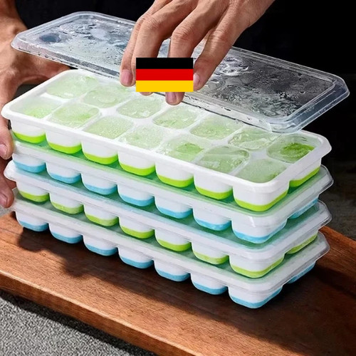 Eiswürfelform silikon mit - 4x,