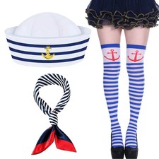 Matrosenhut Kapitänshut Partyhüte Sommerkreuzfahrt Festival Accessoire