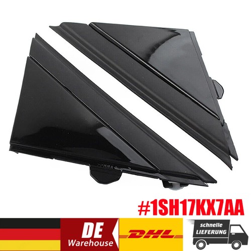 Glänzend schwarze