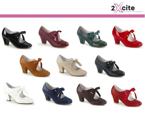Pleaser low cuban - cuban, heel