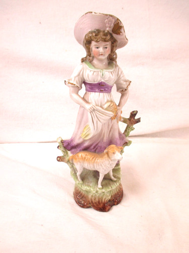 Antike bisquit porzellan figur - antike,