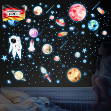 Leuchtende Wandsticker für