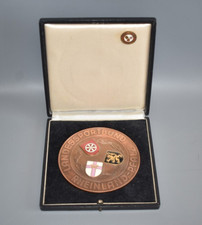 Große Bronze Medaille Landessportbund Rheinland-Pfalz Ø 10 cm Fach #D2