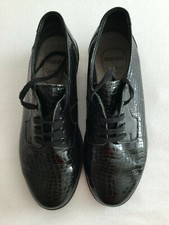 "Meisi" super Comfort Halbschuhe (federleicht) mit Fussbett Gr.4 G schwarz 