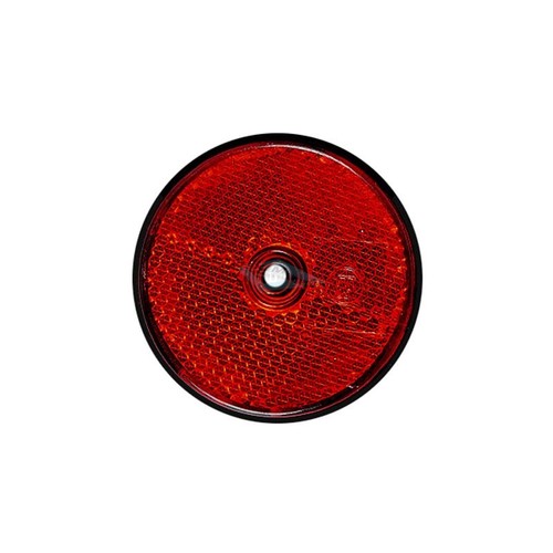 Reflektor rot rund - reflektor, 60