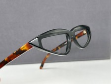 Maske  Brille Damen Schwarz Cat Eye Berlin Vintage 90er Europa