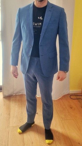 Herren anzug blau grosse - blau,