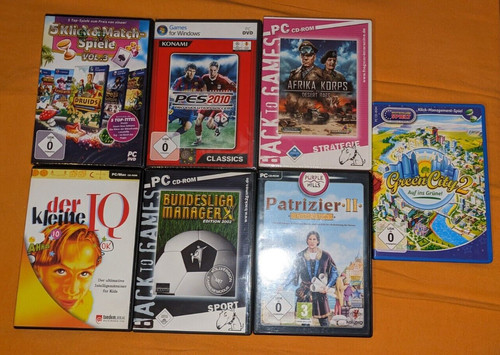 Sammlung von spielen - 8, –