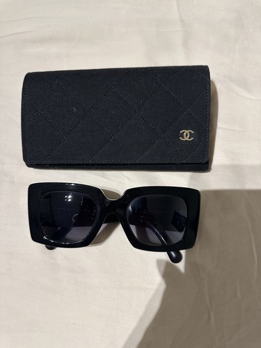 Chanel sonnenbrille schwarz - sonnenbrille,