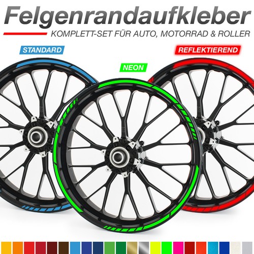 Felgenrandaufkleber