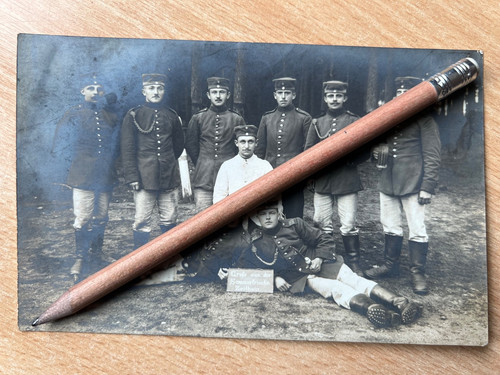 Postkarte wk1 gruppenbild - postkarte,