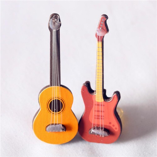 Holz puppenhaus gitarre - holz,