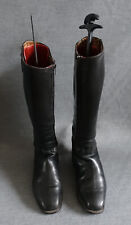 Reitstiefel Cavallo Gr. 37  Weitschaft Leder Reißverschluss  deutlich gebraucht