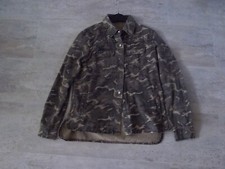 Damenjackenhemd,Gr.L, Camouflage kaki , oben m. Nieten verziert, mit Druckknöpfe