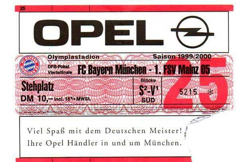 Ticket pokal bayern münchen - münchen,