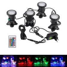 Unterwasser RGB Spot Licht IP68 Wasserdicht Gartenteich Lampe Fisch Teichlampe