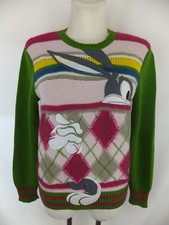 ICEBERG HISTORY Pullover m. Wolle u. Mohair 38 multicolor Comicfigur RARITÄT TOP