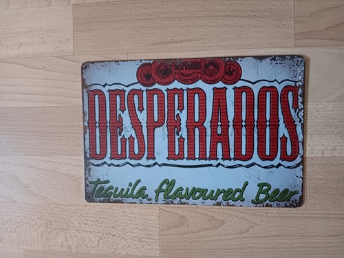 Desperados bier metallschild - desperados,