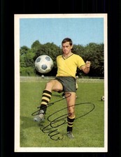 Reinhold Wosab Borussia Dortmund Bergmann Sammelbild 1966-67 Orig Sign+ A 254808