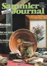Sammler Journal 1991.2 - Keramik, Schönheit in Ton. Dinge des Alltags.