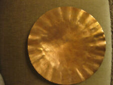 Kupferschale - Kupferteller - gehämmert -  Handgefertigt   - Unikat  - Vintage