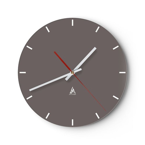 Modern wanduhr 40x40cm rund - 40x40cm,