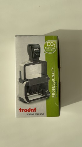 Stempel mit datum trodat - datum, trodat®