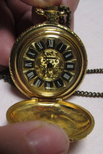 Vintage taschenuhr domina - taschenuhr,