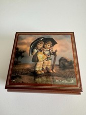 SCHMUCKDOSE MIT SPIELUHR - M.J. HUMMEL