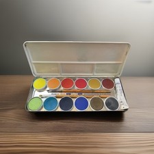 PELIKAN | GÜNTHER WAGNER | DECKFARBKASTEN 735/12 | 1960/70er Jahre | ?????