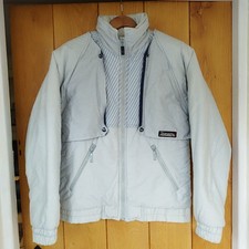 Vintage 80er/90er Pool Nevica Pro Ski Schnee Winter Jacke/Weste wattiert dick Gr. 36