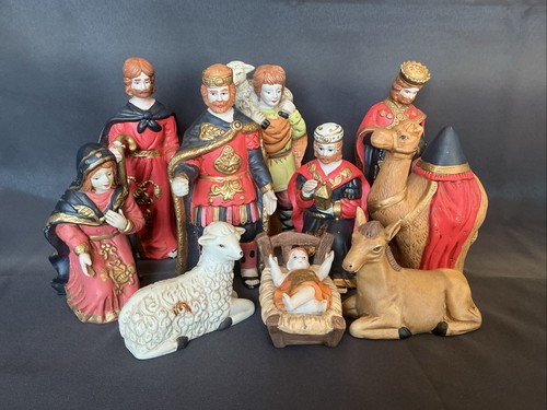 Krippenfiguren set figuren - krippenfiguren,