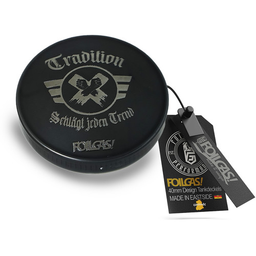 Tankdeckel candy schwarz - tankdeckel,